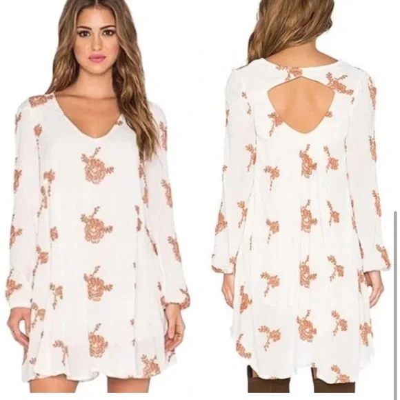 free people embroidered austin dress Free People Embroidered Austin Dress in Black